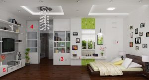 Thi công vách thạch cao đẹp Thi công vách thạch cao đẹp