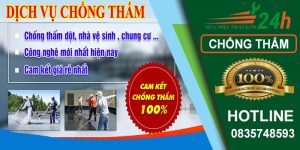 Dịch vụ chống thấm dọt nhà ở TPHCM