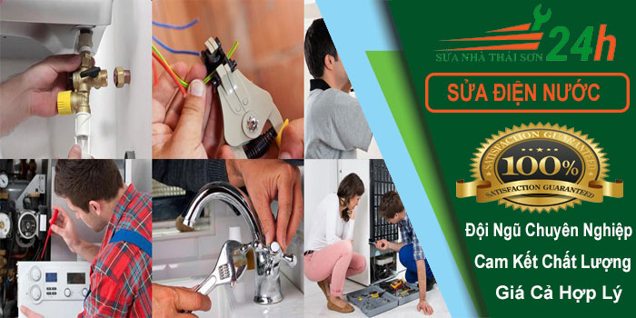 Dịch vụ sửa chữa điện nước tại nhà tphcm