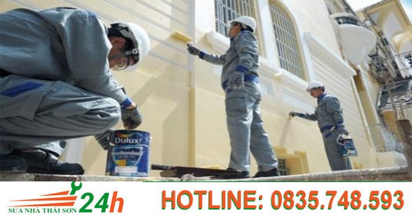 Báo giá dịch vụ sơn nhà quận Tân Bình
