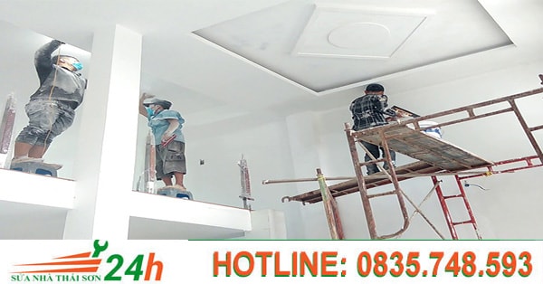 Báo giá dịch vụ sơn nhà quận Tân Phú