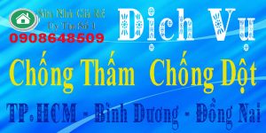 Thợ chống thấm, Chống dột tại TPHCM, Bình Dương, Đồng Nai