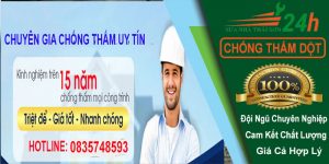 Công Ty chuyên nhận chống thấm tại quận 3