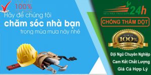 Công Ty chuyên nhận chống thấm tại quận tân bình