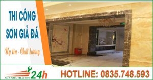 Báo giá thi công làm sơn giả đá tại TPHCM | Ưu đãi giảm 10%