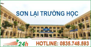 Sơn lại trường học giá rẻ