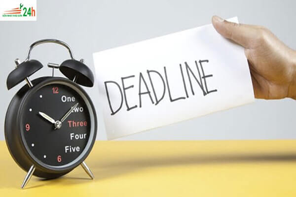 Deadline là gì? Deadline sử dụng trong những trường hợp nào?