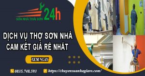 Báo giá dịch vụ thợ sơn nhà tại Bình Dương【Cam kết giá rẻ】