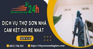 Báo giá dịch vụ thợ sơn nhà tại Tây Ninh【Cam kết giá rẻ nhất】