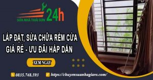 Báo giá lắp đặt, sửa chữa rèm cửa tại Quận 9【Ưu đãi 10%】