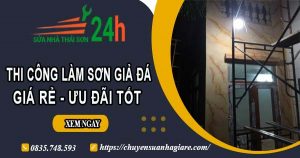 Báo giá thi công làm sơn giả đá tại Bảo Lộc【Ưu đãi 10%】