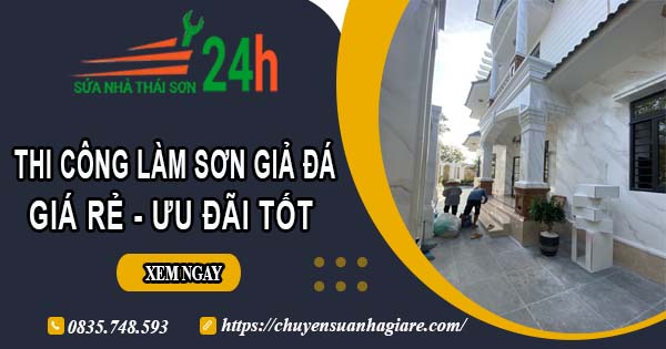 Báo giá thi công làm sơn giả đá tại Long Khánh【Ưu đãi 10%】