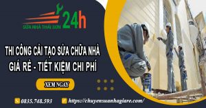 Báo giá cải tạo sửa chữa nhà ở Tây Ninh【Giảm 20% chi phí】