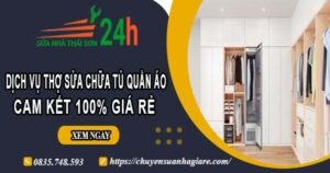 Dịch vụ thợ sửa chữa tủ quần áo tại Dĩ An【Cam kết giá rẻ】