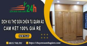 Dịch vụ thợ sửa chữa tủ quần áo tại TpHCM【Cam kết giá rẻ】