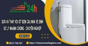 Sửa và thay vòi xịt bồn cầu nhà vệ sinh tại Long An【Chỉ 199k】