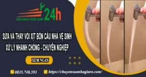 Sửa và thay vòi xịt bồn cầu nhà vệ sinh tại Long Thành【Chỉ 199k】