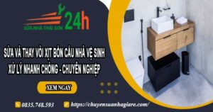 Sửa và thay vòi xịt bồn cầu nhà vệ sinh tại Quận 6【Chỉ 199k】